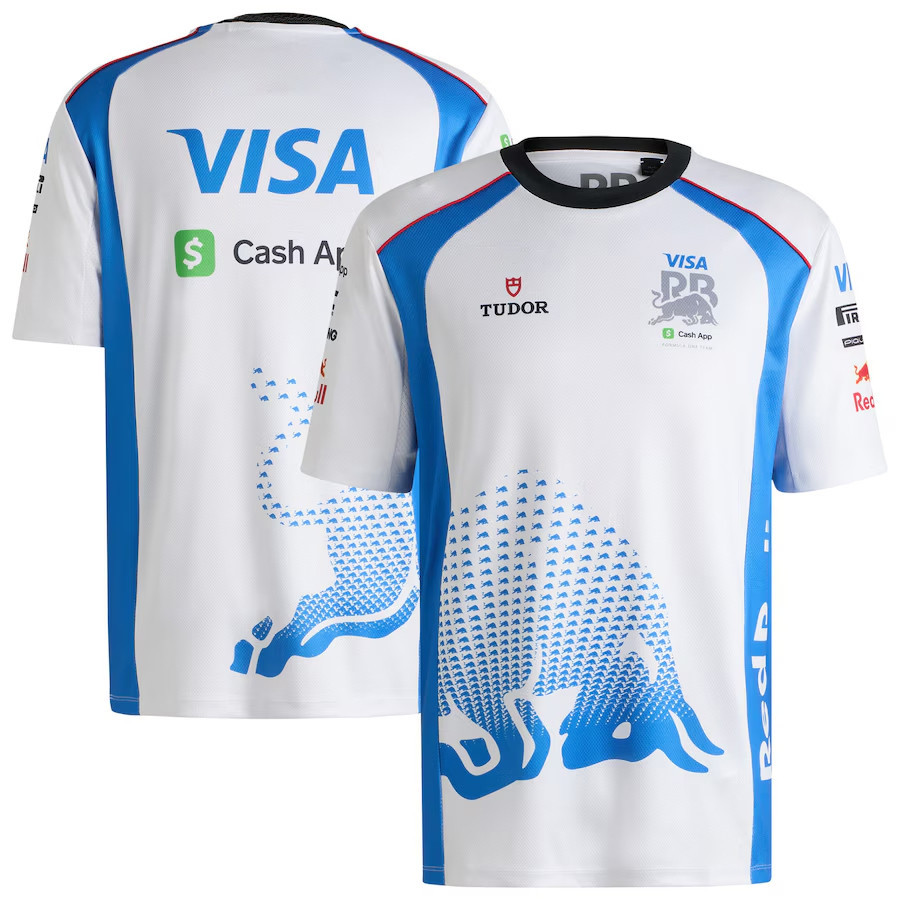 2025 เสื้อยืด Summer New Racing RB Team Daniel Ricciardo