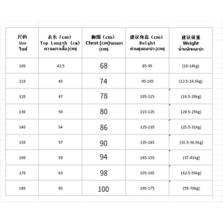 【ส่งจากไทย】เสื้อกันแดดเด็ก เสื้อกันuv เสื้อกันแดดสำหรับเด็ก UPF50+ วัสดุผ้าไหมน้ำแข็งที่มีน้ำหนักเบา【100-180cm】