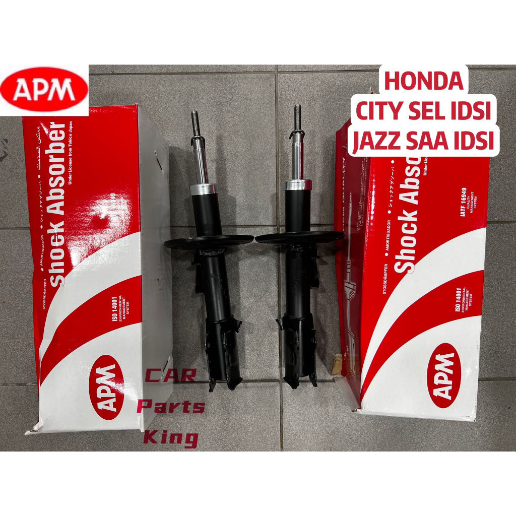( 100% ORIGINAL APM ) HONDA CITY SEL IDSI JAZZ SAA IDSI GD8 FRONT SHOCK ABSORBERauto parts ของแต่งรถ