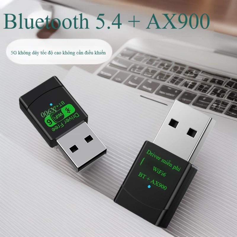 AX900 USB Wireless Transceiver รองรับ WiFi 6 + Dual Band Bluetooth 5.4