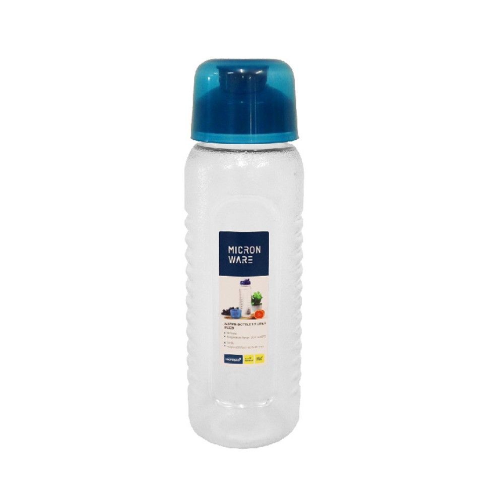 [สินค้าส่งด่วน] SUPERLOCKขวดน้ำ PET สีฟ้า 5229 1.2ลิตร SUPER LOCK WATER BOTTLE BLUE 5229 1.2 L