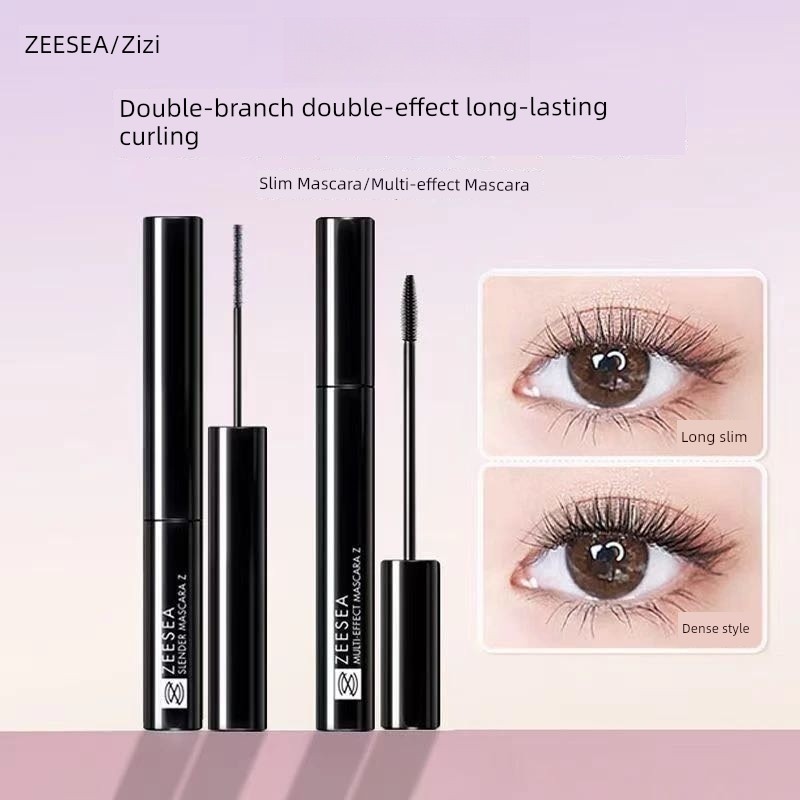 มาสคาร่ากันน้ำ มาสคาร่าใส ZEESEA Nourishing Color Multi-Effect Mascara Female Waterproof Long Curlin