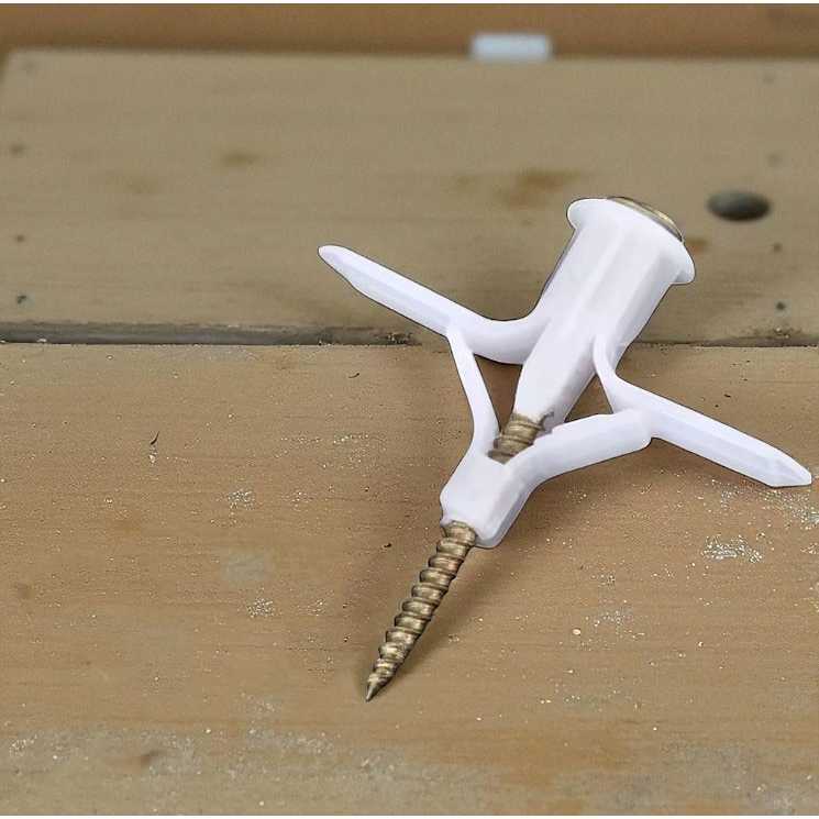 Premium Fisher Self เจาะ Drywall Anchor สกรูยิปซั่ม 49 ชุด