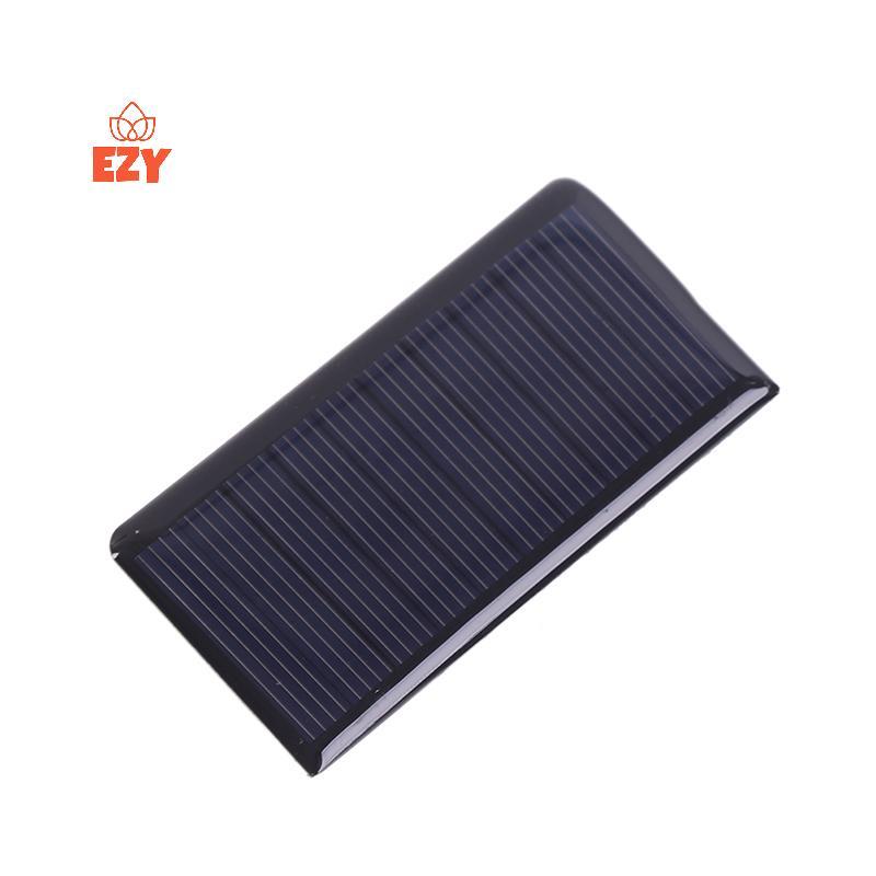 EZY 1 PC แผงพลังงานแสงอาทิตย์ 5V 60MA สําหรับ Mini Solar Panel ชาร์จและเครื่องกําเนิดไฟฟ้าใหม่