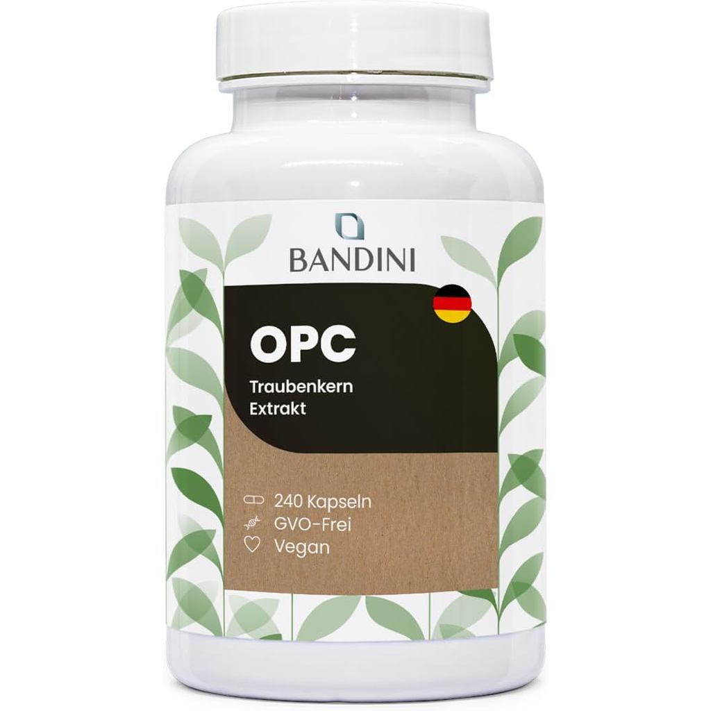 เบนไดนี่ OPC จากเมล็ดองุ่น 240 แคปซูล อุดมด้วย OPC และวิตามินซี