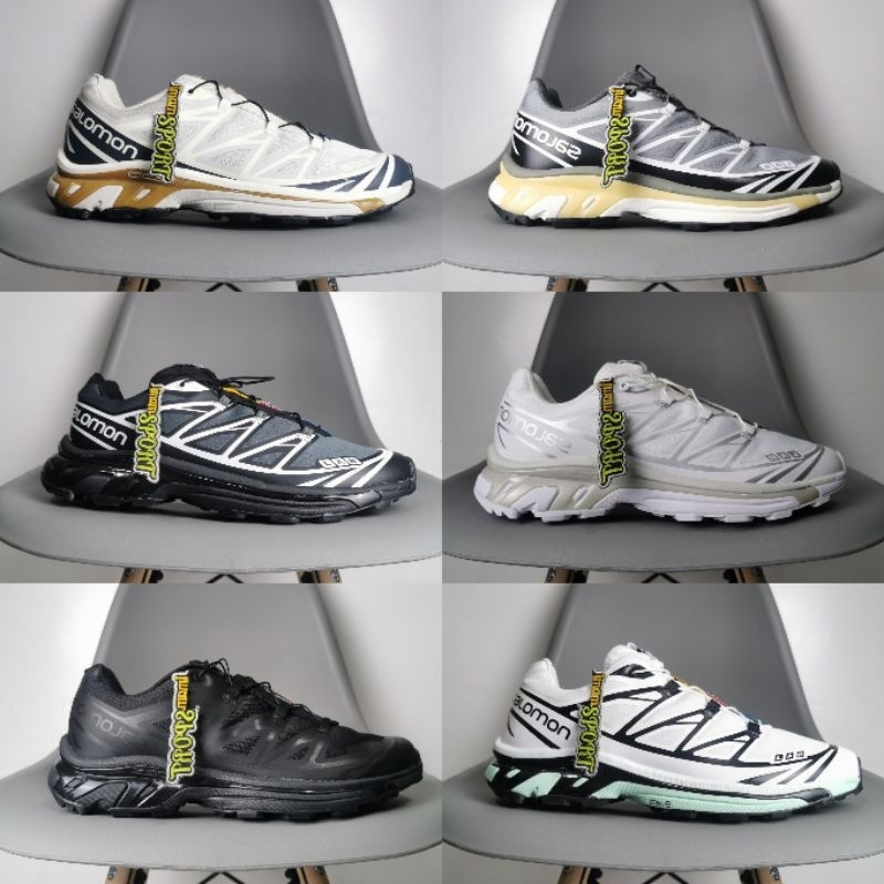 Salomon XT6 LAB TRIPLE BLACK WHITE LUNAR ROCK ICY MORN GREY C5BH I9UP 6IP0 PT9J