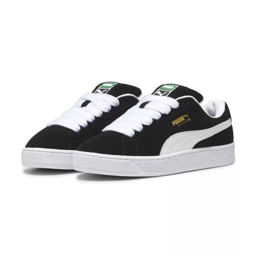 PUMA Suede XL 395205 02 สีดําสีขาว Unisex (LF)