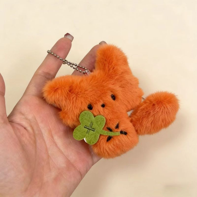 / Cute fox rockery flops สีขาว fox doll bury Silver Fox จี้สีขาว Fox ตุ๊กตาของเล่นพวงกุญแจ Super Cut