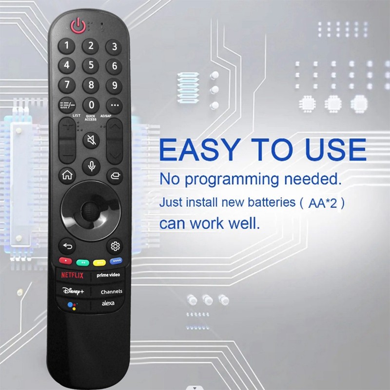 Ged-Replace MR22GA AKB76039902 รีโมทสําหรับ LG สมาร์ททีวี OLED TV Z2, G2, C2, B2, A2 QNED99, 90, 85,