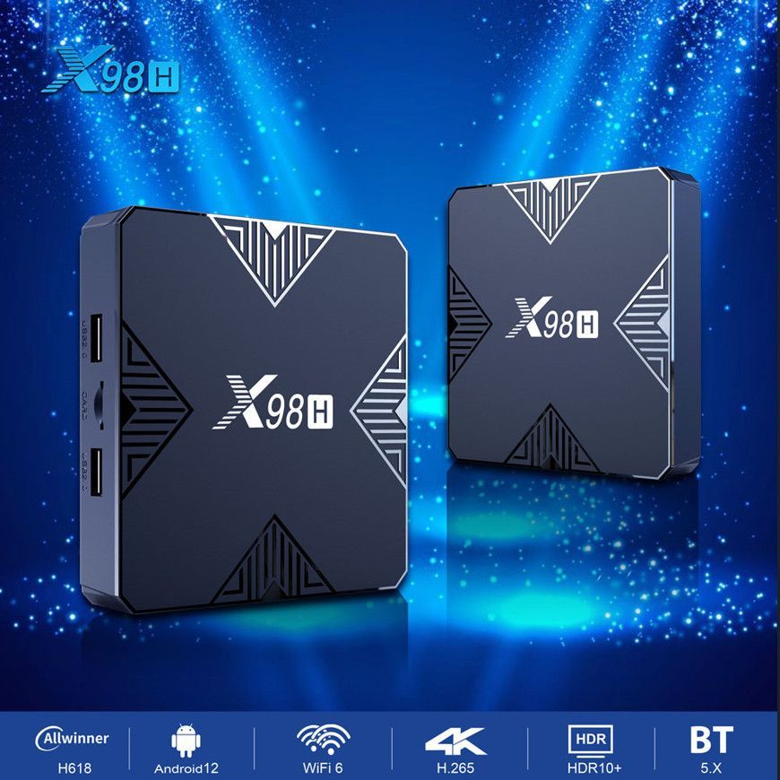 X98 H Quanzhi H616 ระบบควบคุมหลัก 4K HD Android 12