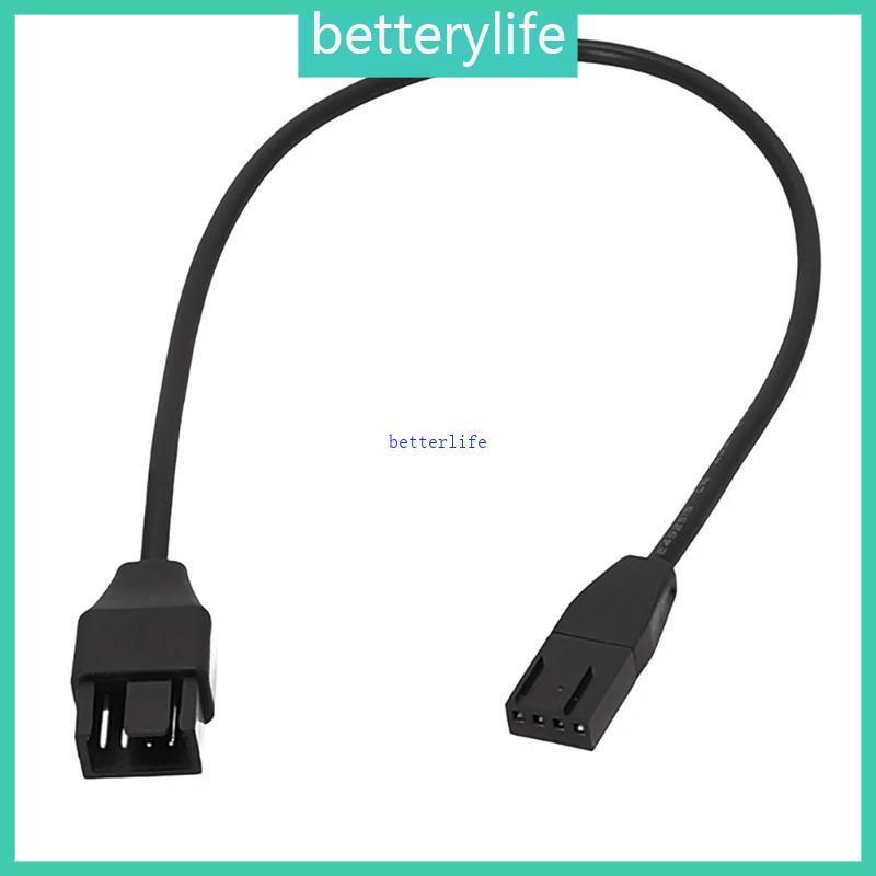 BTF 4Pin พัดลม PWM สายเคเบิลเมนบอร์ด 4Pin PWM พัดลมควบคุมอุณหภูมิสายต่อ
