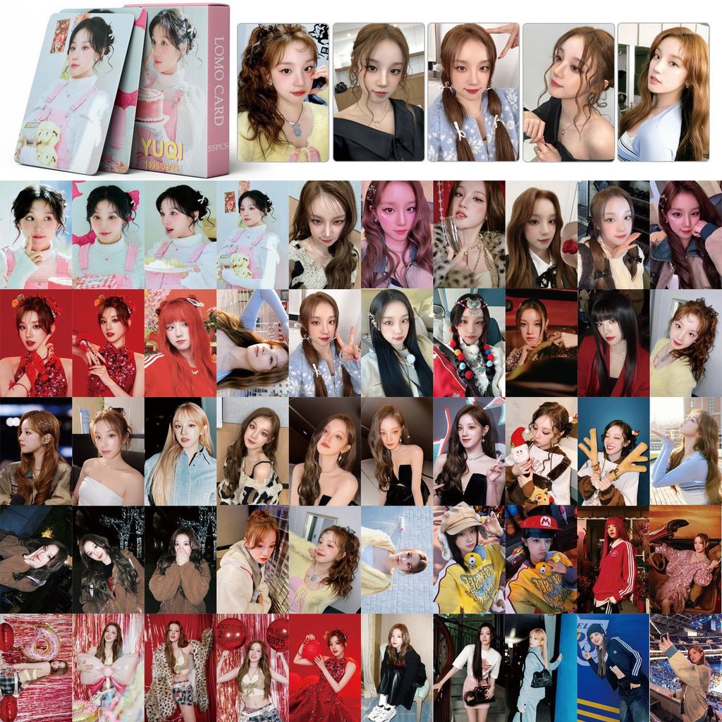 55 GIDLE โฟโต้การ์ดเพลง YUQI YUQI Photocards (G) I-DLE