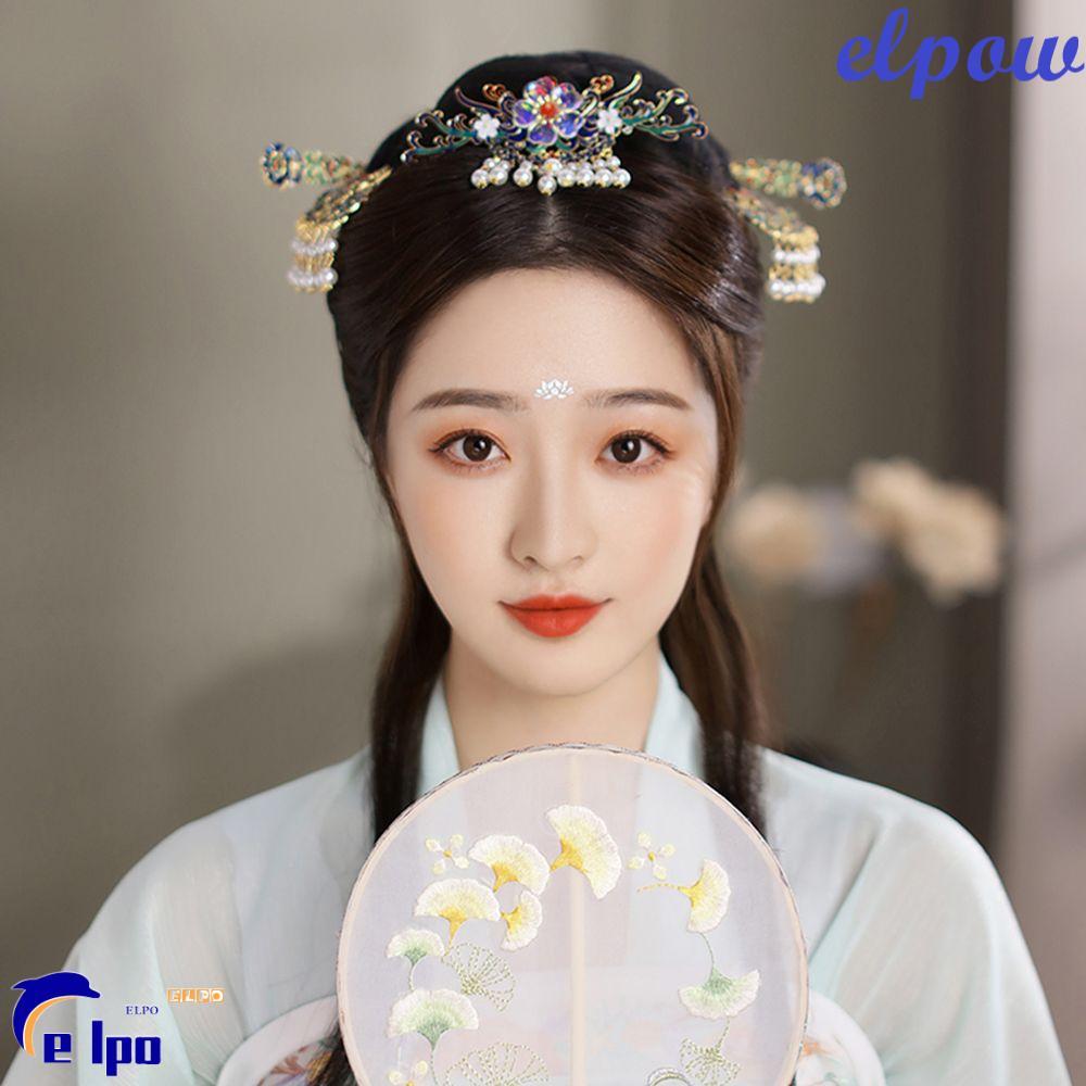 เข็มขัดผมไข่มุกแบบดั้งเดิม เหมาะสำหรับทรงผมจีนประณีต สำหรับผู้หญิง