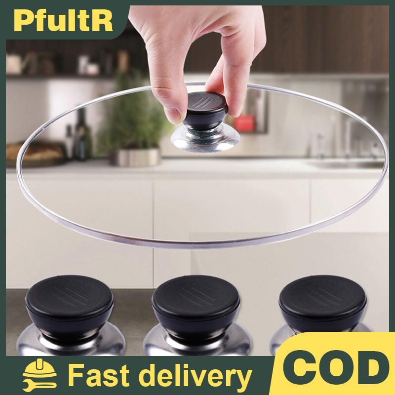 Universal Pan Pot ฝาปิด Handle Replacement, Knob Grip ชิ้นส่วนเครื่องครัว, 1/3 ชิ้น