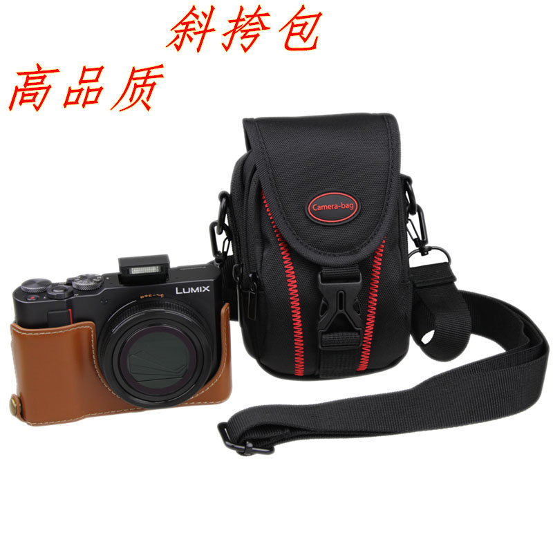 เหมาะสําหรับ Panasonic LX10 ZS220D/110 ZS99/80D/70 TZ95 Rico GR3X กระเป๋ากล้อง Crossbody