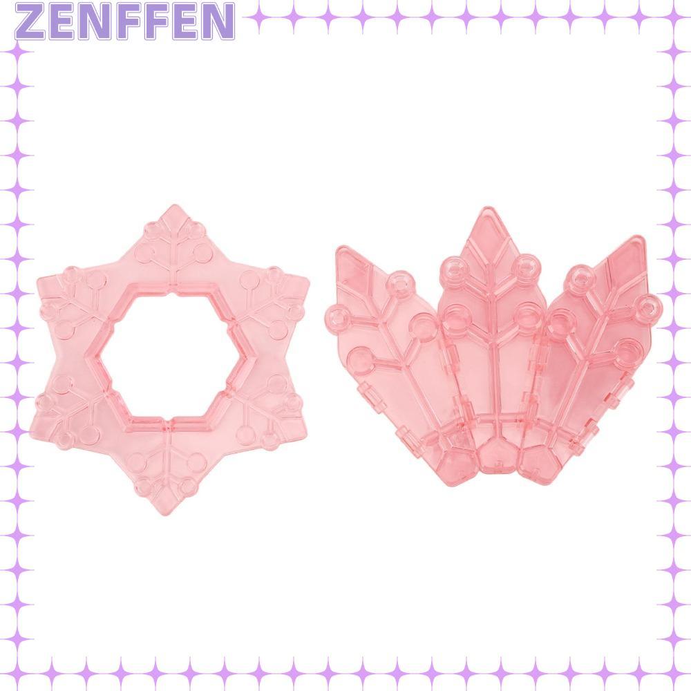 ZENFFENBC Coffee Dripper, Snow Shape Food Grade PP Coffee Filter, สีชมพูใช้งานง่ายReusable Portable 