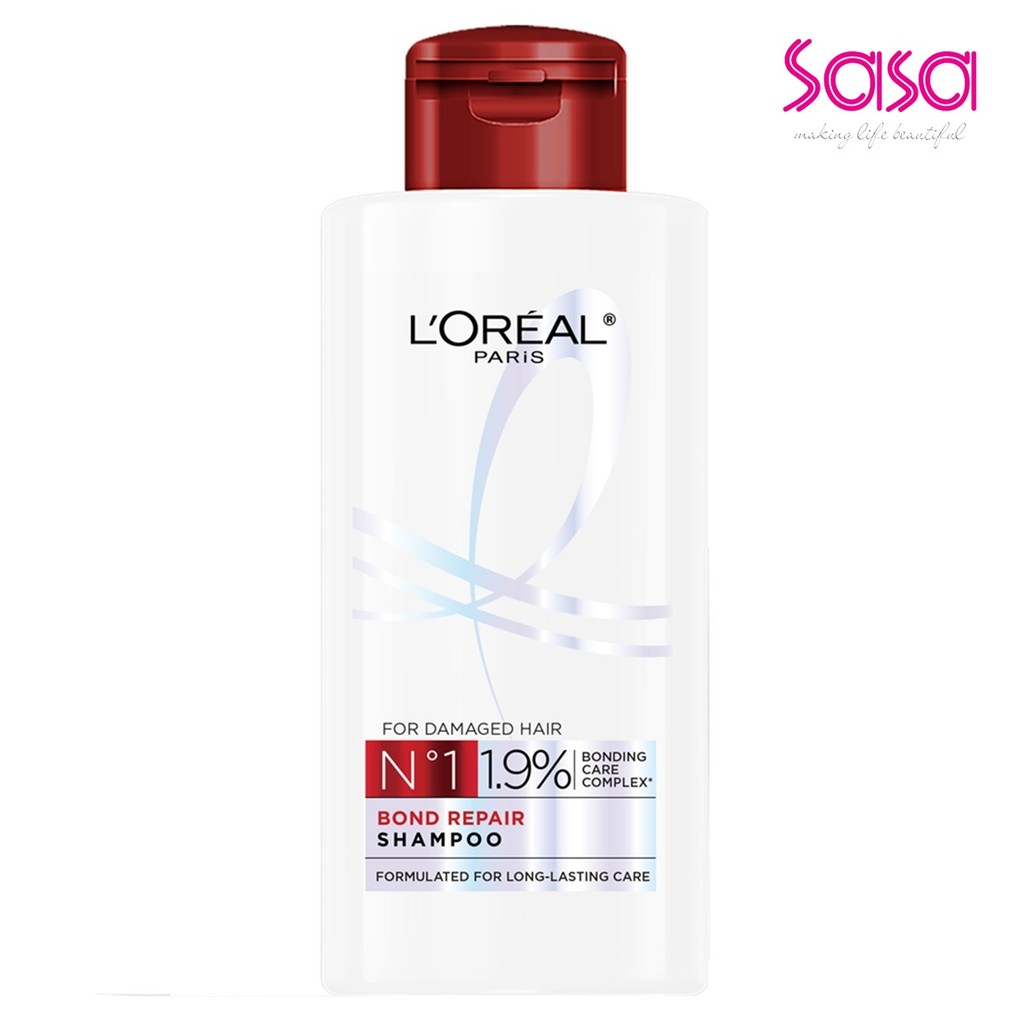 L'Oreal Paris BOND REPAIR SHAMPOO   (100ml)   (Sample)