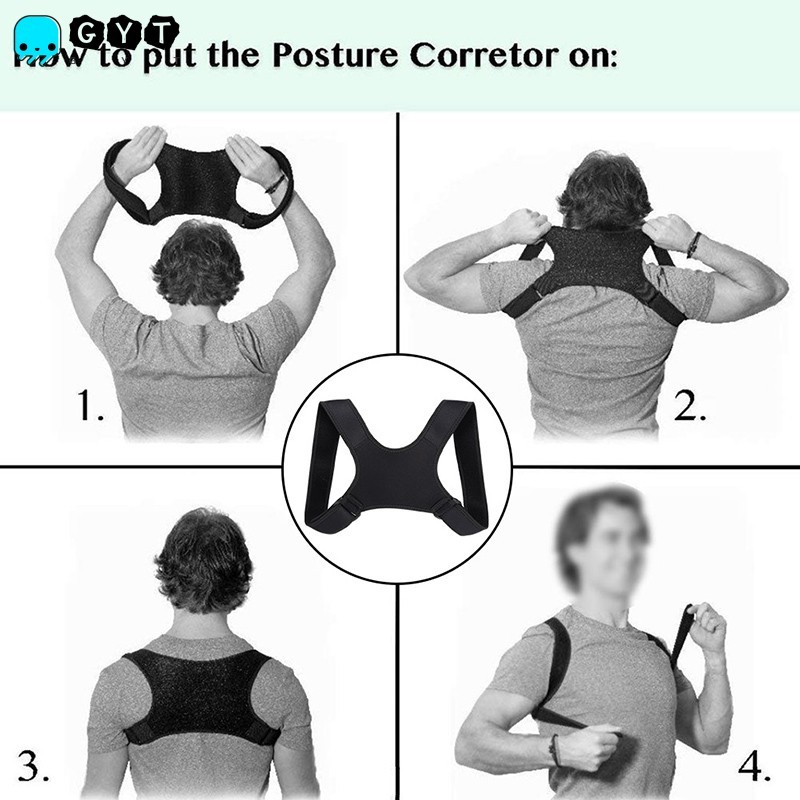 Posture Corrector Back Support Brace - เครื่องหนีบไหล่สําหรับกระดูกไหปลาร้าแตกหัก