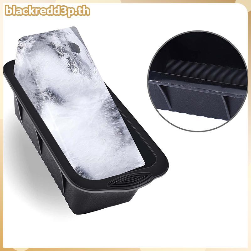 สีดําขนาดใหญ่พิเศษ ICE Mould ซิลิโคนขนาดใหญ่ ICE Blo แม่พิมพ์ ICE CUBE Maker Reusable ขนาดใหญ่ ICE C