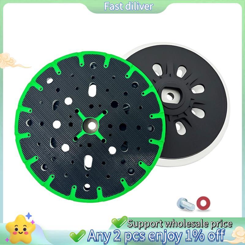 202458 แผ่นขัดนุ่มขนาด 6 นิ้วสําหรับ 150/3 EQ, EC 150/3 EQ, 150/5 EQ, EC 150/5 EQ Sander, ด้าย M8