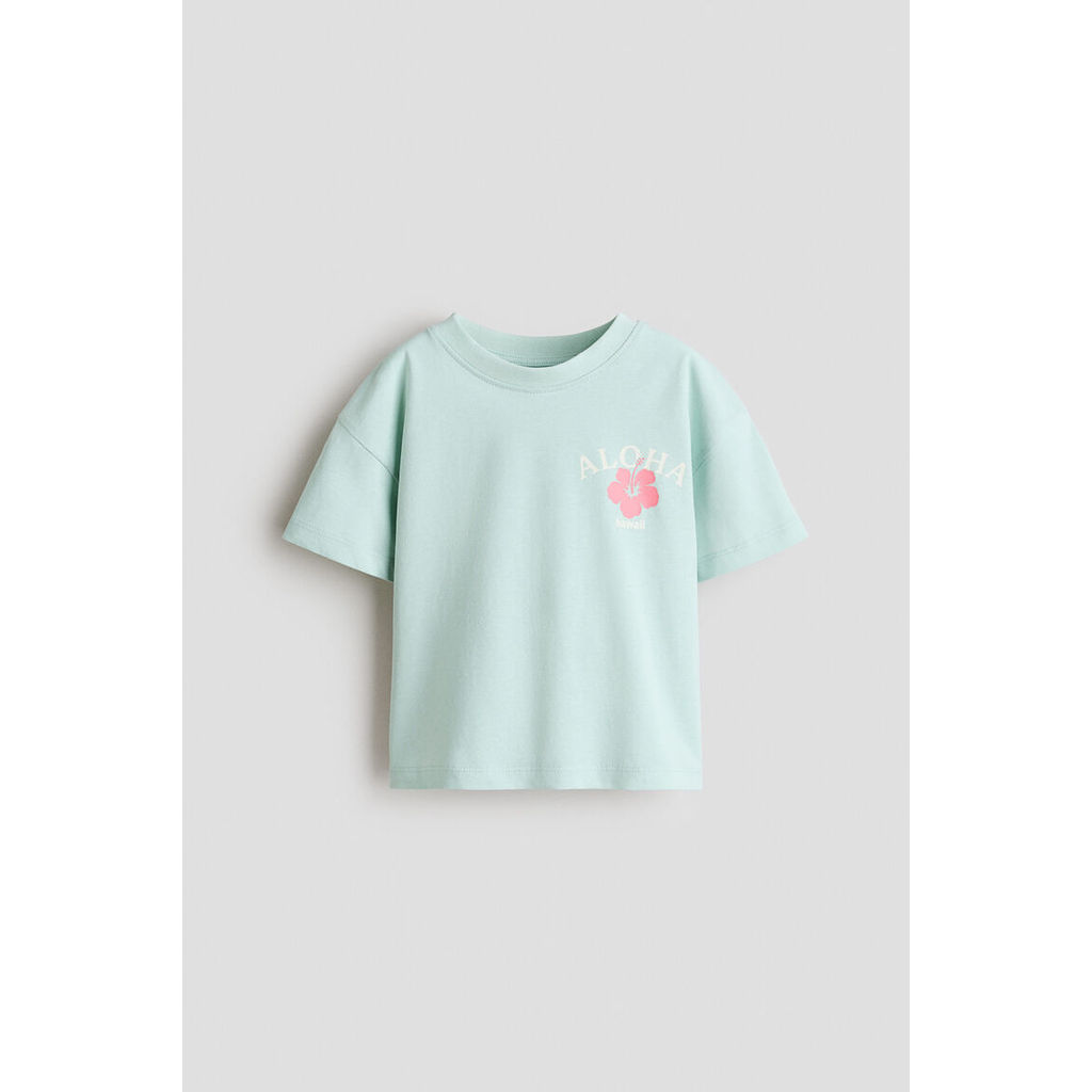 H&M(เอชแอนด์เอ็ม) เสื้อยืดพิมพ์ลาย เด็กผู้หญิง 1322463_2