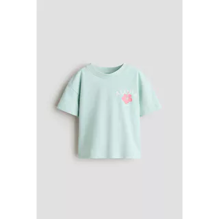 H&M(เอชแอนด์เอ็ม) เสื้อยืดพิมพ์ลาย เด็กผู้หญิง 1322463_2