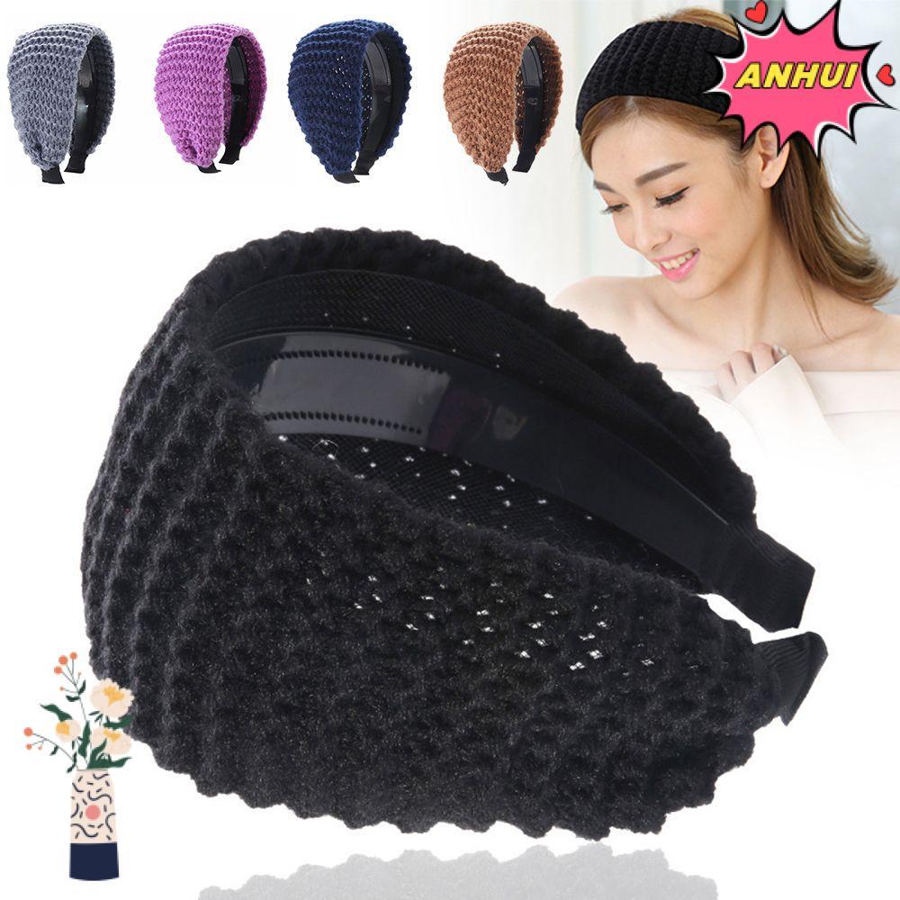 ANHUI Handmade Headwear ผู้หญิงกว้าง Warm Head Wrap