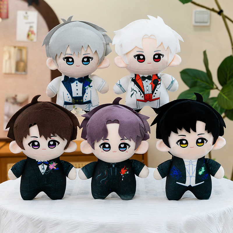 HH Love และ Deepspace เกม Merchandise Xavier Zayne ตุ๊กตาตุ๊กตา Plushie ตุ๊กตาของเล่นน่ารักของขวัญวั