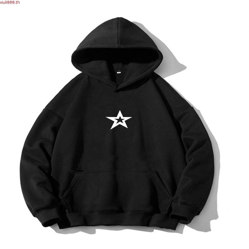URTHE - เสื้อฮู้ดดี้ เสื้อกันหนาว Oversize รุ่น ICON STAR HOODIE