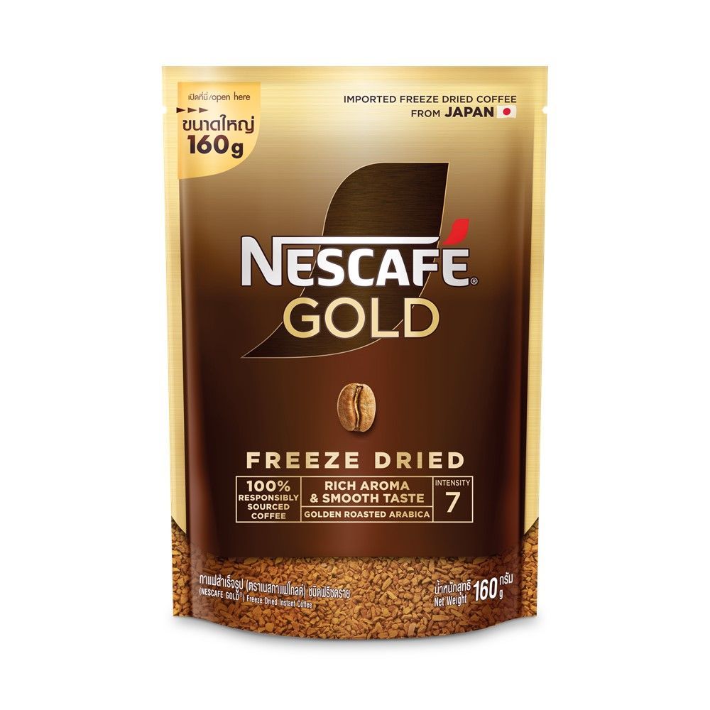 [สินค้าส่งด่วน] เนสกาแฟ โกลด์ ฟรีซดราย ดอย 180 กรัม NESCAFE GOLD FREEZE DRIED DOY 180G.