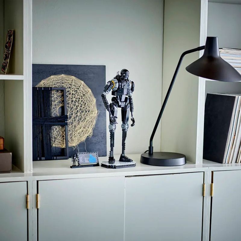 เข้ากันได้กับ Lego Star Wars 75434K-2SO หุ่นยนต์รักษาความปลอดภัยการศึกษาอาคารบล็อกของเล่นรุ่น
