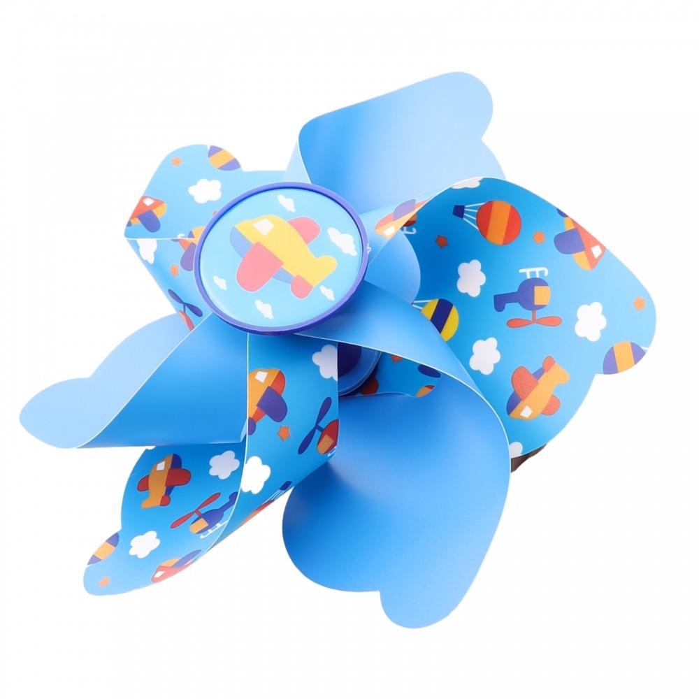 Pinwheel ตกแต่งสําหรับเด็กแฮนด์จักรยานใช้กับโครงสร้างรองรับพีซีที่แข็งแกร่ง