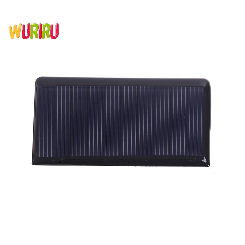 [แปด] แผงโซล่าเซลล์ 1 ชิ้น 5V 60MA สําหรับการชาร์จแผงโซลาร์เซลล์ขนาดเล็กและไฟฟ้าการผลิต [ที่ต้องการ]