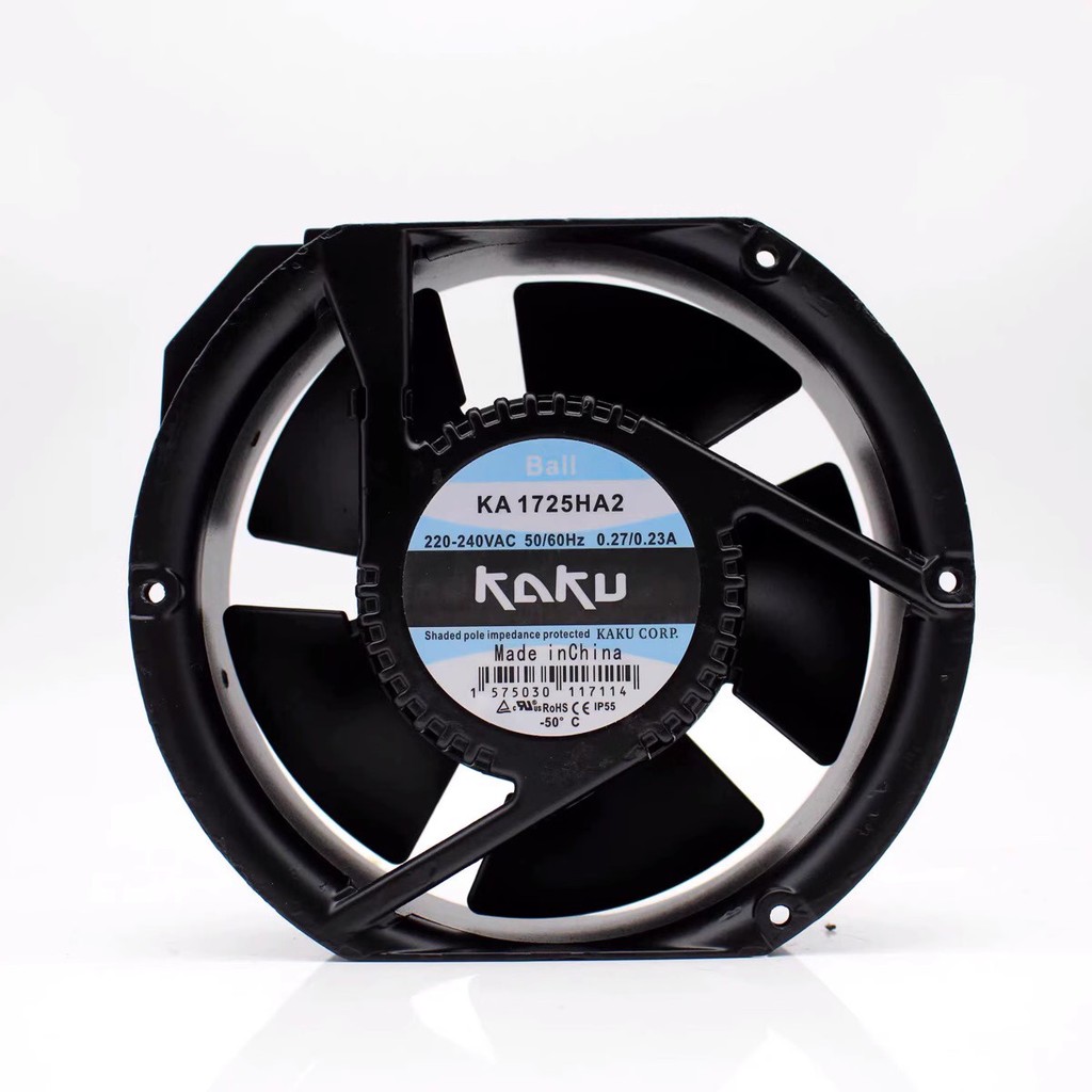 KA8025/9225/1225/1238/1725/1525HA2 KAKU Kagu AC220V พัดลมแช่แข็ง
