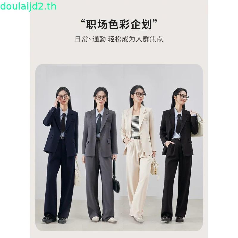blazer blazer ผู้หญิง เสื้อสไตล์ใหม่สำหรับนักศึกษาวิทยาลัย มืออาชีพในการสวมใส่อย่างเป็นทางการแต่ยังค
