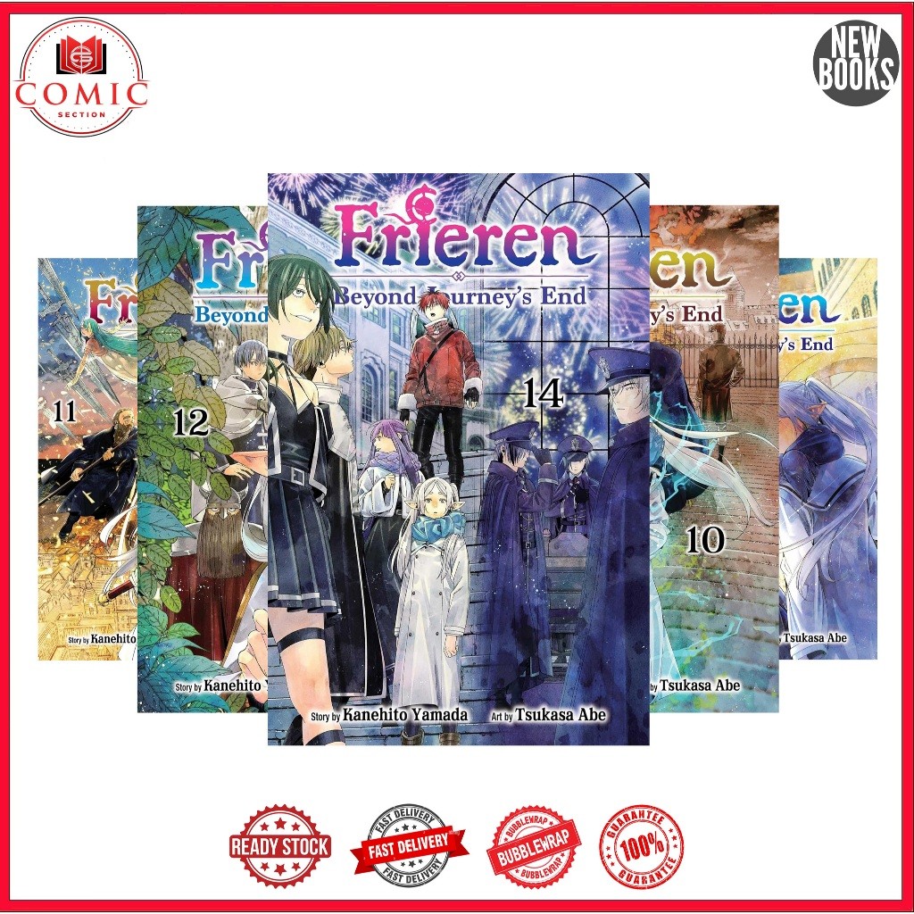 Frieren: Beyond Journeys End ซีรีส์ 14 เล่ม (ภาษาอังกฤษ)