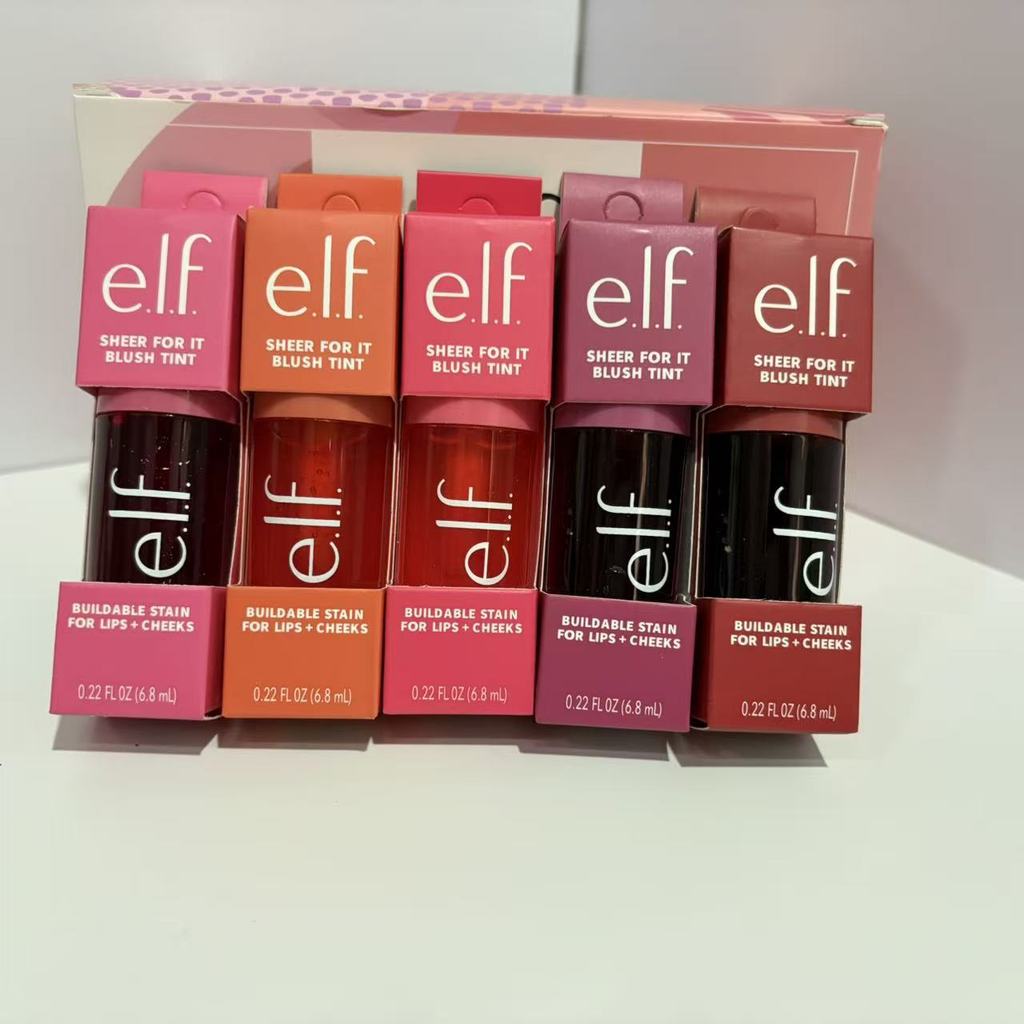 Spot Elf สินค้าใหม่ Sheer for It Blush Tint Lips and Cheeks Dual Use Liquid Blush ลิปกลอส