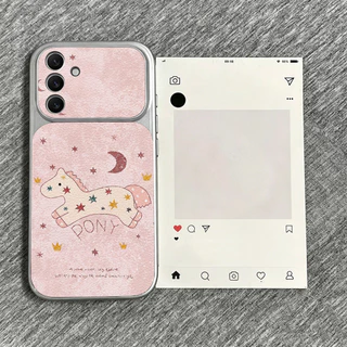 น่ารัก เคส For Samsung A07 A17 A05 A36 A56 A06 A15 A56 A14 A25 A24 A32 A35 S26 S24 S25 Ultra ฝุ่นนุ่มTPUโทรศัพท์ปกหลัง
