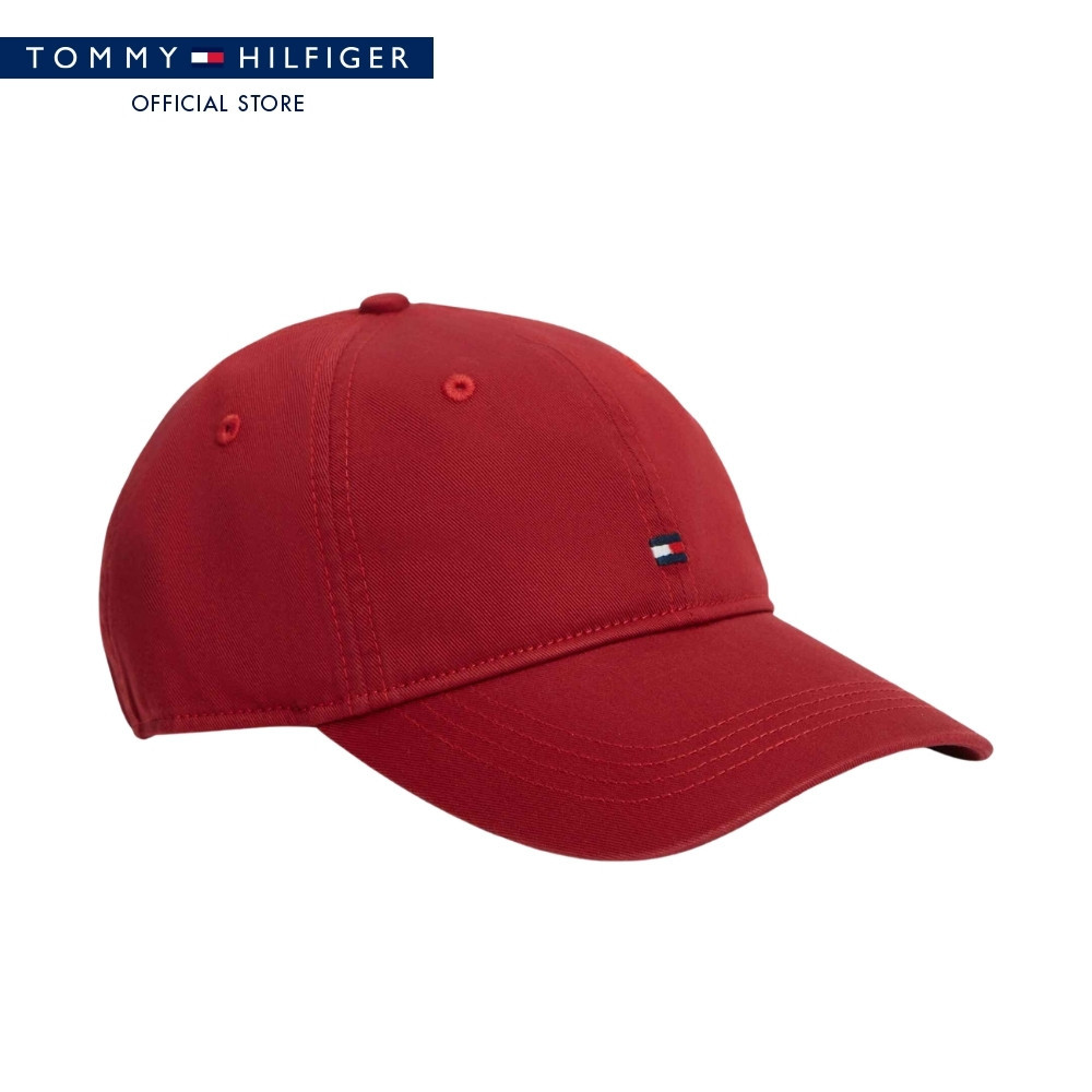 Tommy Hilfiger หมวก ผู้ชาย รุ่น AM0AM14099 XIT - สีแดง