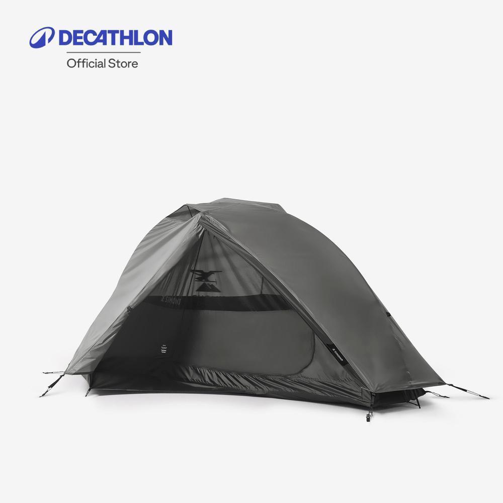 Decathlon Dome Trekking Tent เต็นท์ทรงโดมตั้งได้แบบกึ่งอิสระได้สำหรับการเดินป่าเทรคกิ้ง 1 คน รุ่น Mt