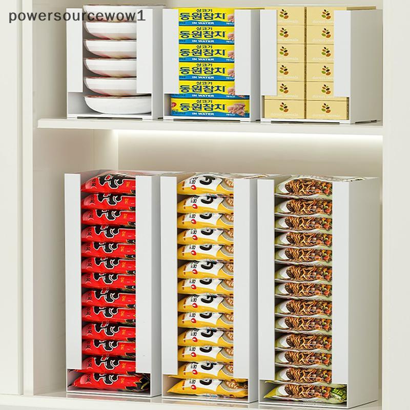 WOW Korea Ramen กล่องเก็บครัวบะหมี่กึ่งสําเร็จรูปถ้วยถังเก็บเนื้อเยื่อพอกหน้ากล่องเก็บ Multi-functio