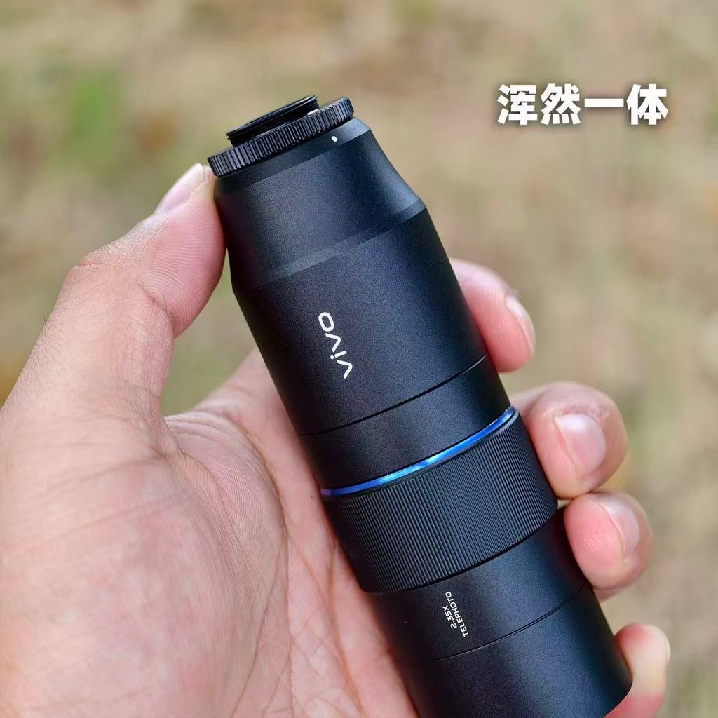 [สิ่งที่ดี] เหมาะสําหรับ vivoX300pro Telephoto เลนส์ขยายระยะทาง 2.35 X เฉพาะ V-Port ถึง 17 มม. อะแดปเตอร์อินเทอร์เฟซแหวนการถ่ายภาพ