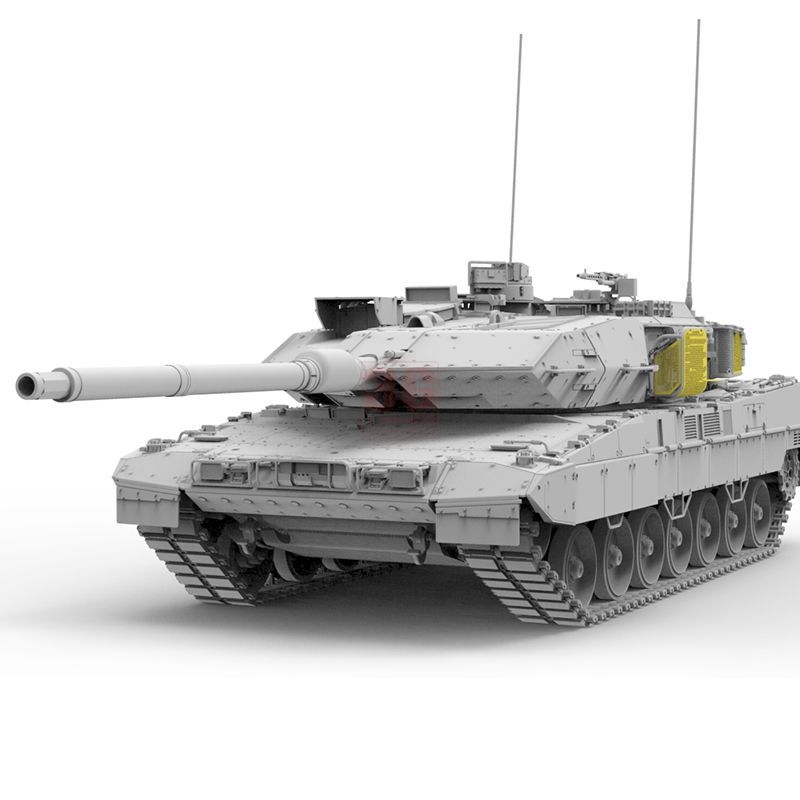 3G รุ่น Border BT-040 1/35 Federal เยอรมันเสือดาว 2A7V หลัก Battle Tank กิจกรรม Track/แขวน