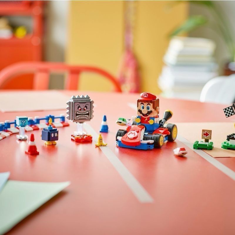 LEGO LEGO 72043 Mario และ Standard Kart Boy ประกอบของเล่นบล็อกตัวต่อของขวัญปีใหม่ 005