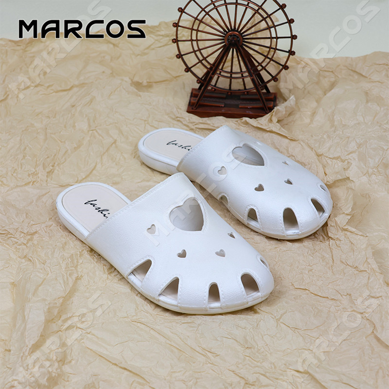 MARCOS รองเท้าแตะผู้หญิง รุ่นคลาสสิก ฟองน้ำเบาๆ ไม่กดเท้า ดีไซน์เรียบง่าย แต่สวยงาม ทนทานใช้ยาว ใส่สบายตลอดวัน #05