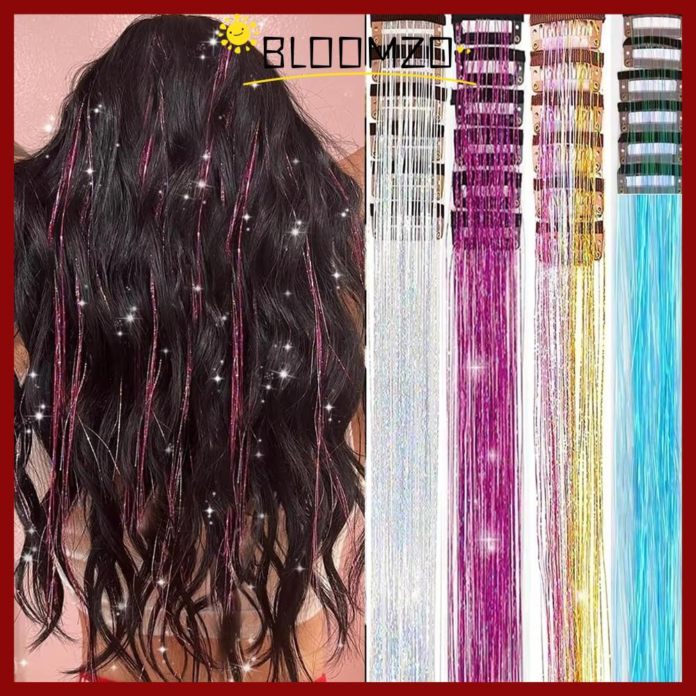 บานสะพรั่ง คลิปต่อผมนางฟ้าผมเงาไฮไลท์ แฟชั่นคลิปสียาวตรงเกลียวสาว