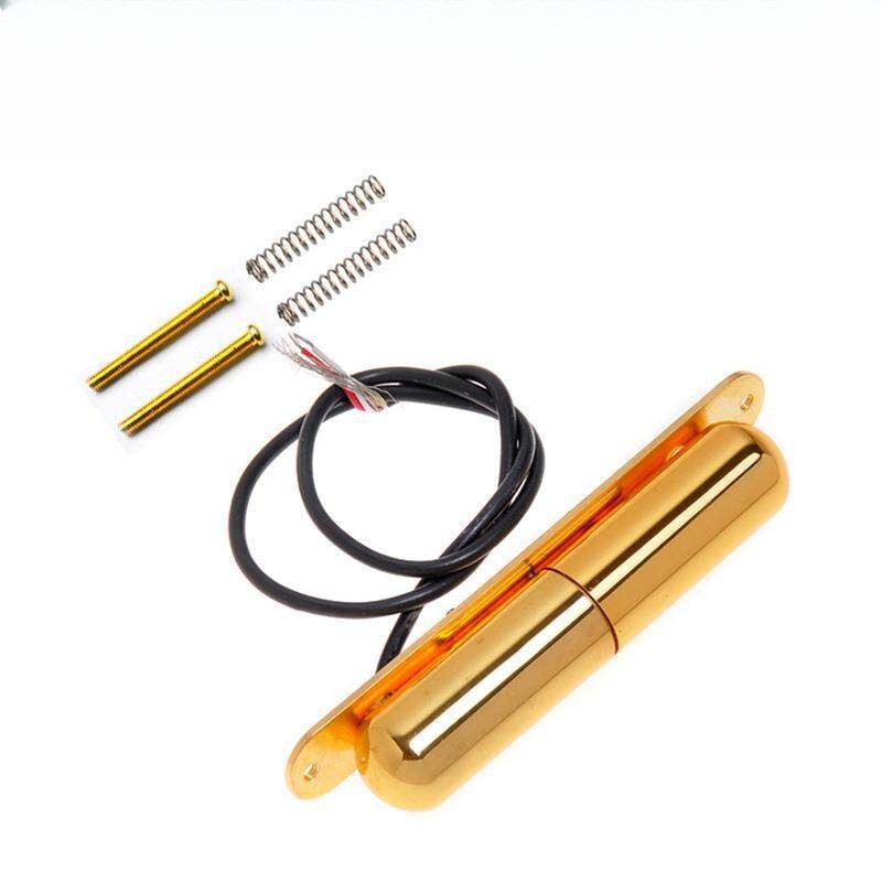 ST Style Guitar Gold Lipstick Single Coil Pickups Electric Guitar Tube Pickups Black Gold Chrome