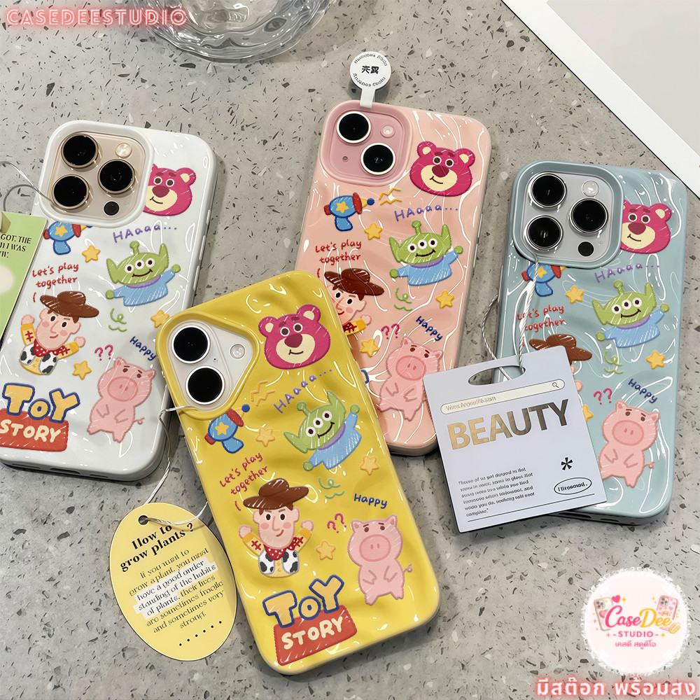 สต๊อกไทย เคสสำหรับซัมซุง การ์ตูน toy แฟขั่น เคสนิ่มขอบอุกกาบาต For SAMSUNG Galaxy A50 A30S A03 A04E A06 A12 A15 A164G/5G