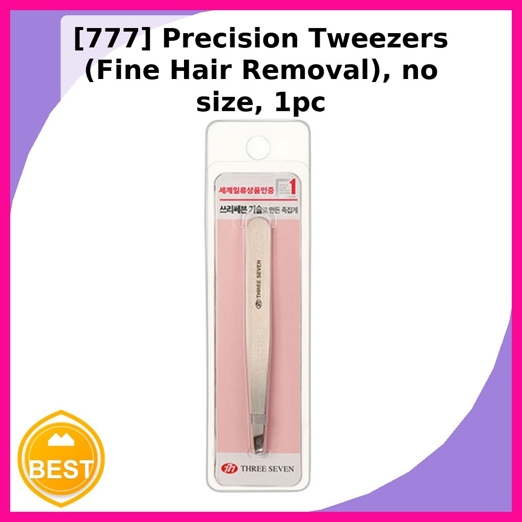 [777] แหนบแม่นยํา (กําจัดขนละเอียด) ไม่มีขนาด 1 ชิ้น / แหนบเกาหลี Precision / กําจัดขนละเอียด by lou