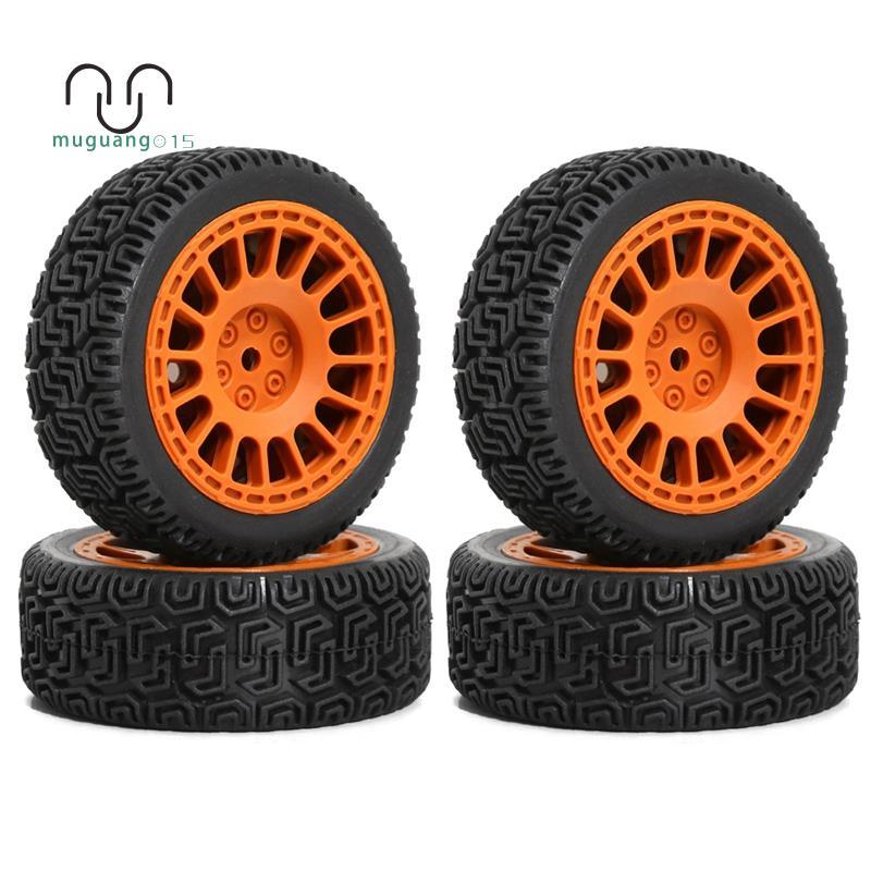 [ขาย M5]4 ชิ้น 68 มิลลิเมตร - ยางล้อยาง Tyre สําหรับ XV01 XV02 TT01 TT02 PTG-2 1/10 RC รถแข่งอะไหล่อ